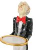 Uppity Connoisseur Butler with Tray 37 Inch Tall