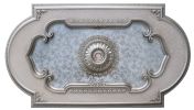 Champagne Rectangular Chandelier Ceiling Medallion 94 inches