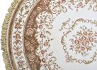 Aubusson Design Brown 7x7