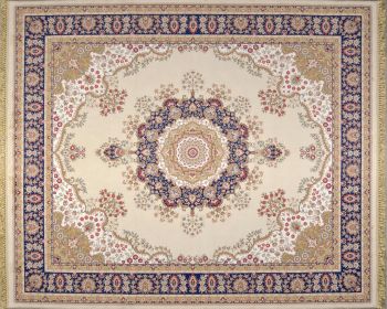 Kashan Design Cream 9x11