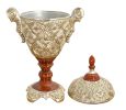 Valencia Stately Lidded Urn 23 Inches Tall