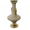 Golden Floral Tall Vase