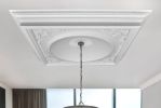 Elegant Large Dome Ceiling Medallion 58 Inch Square