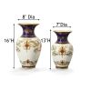 Royal Porcelain Vases Set of 2