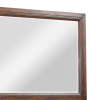 Bridgevine Home Branson Mirror, No Assembly Required, Rustic Buckeye Finish