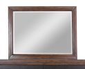 Bridgevine Home Branson Mirror, No Assembly Required, Rustic Buckeye Finish