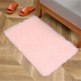 1pc, Luxury Soft Plush Shaggy Area Rugs for Bedroom, Living Room, and Nursery - Non-Slip, Washable, and Non-Shedding - Perfect for Home Decor and Room (Color: Pink, size: 19.69*31.5inch)