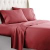 Full Size Sheets Set - Bedding Sheets & Pillowcases w/ 16 inch Deep Pockets - Fade Resistant & Machine Washable - 4 Piece 1800 Series Full Bed Sheet S