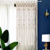 Boho Macrame Curtain for Window Doorway Room Divider Large Long Macrame Wall Hanging Bohemian Home Wedding Decor