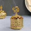 1pc Metal Incense Burner; Creative Incense Burner Holder; Desktop Decoration